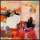 "Colors of Summer II" Framed Canvas Giclee by Arthur Pima, 31x31"