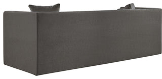 Everett Upholstered Sofa, Grey, Chenille Fabric