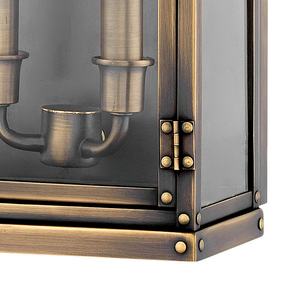 Hamilton Large Wall Mount In Dark Antique Brass