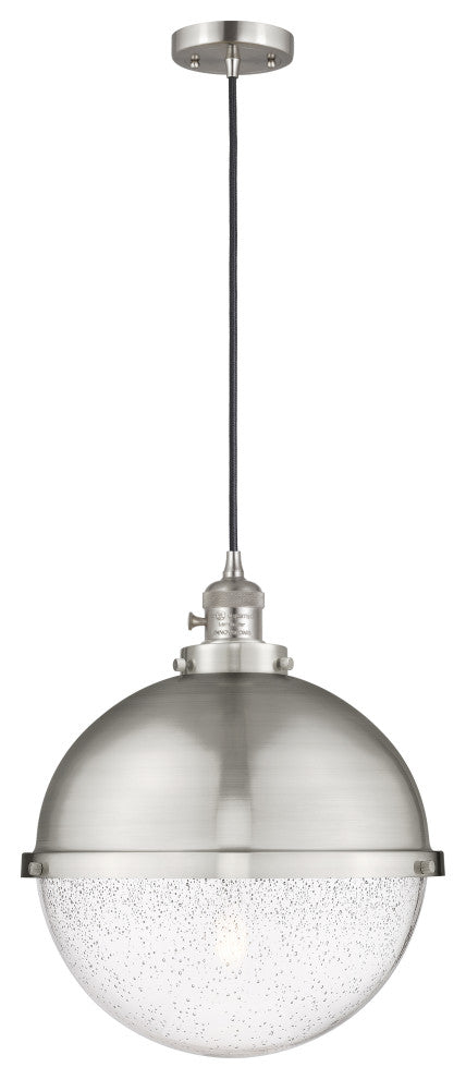 INNOVATIONS 201CSW-SN-HFS-124-SN 1-Light Pendant Brushed Satin Nickel