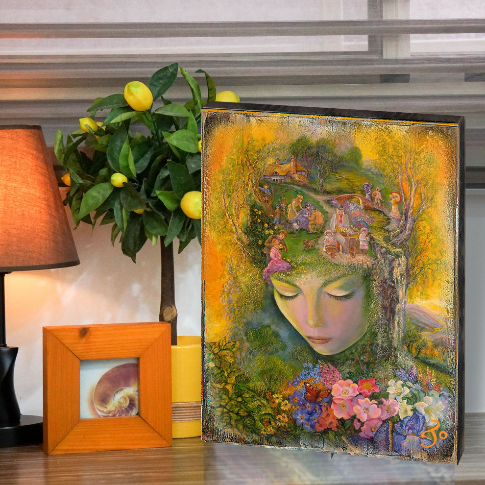 Head Gardener Wall and Table Top Wooden Decor, 48x36