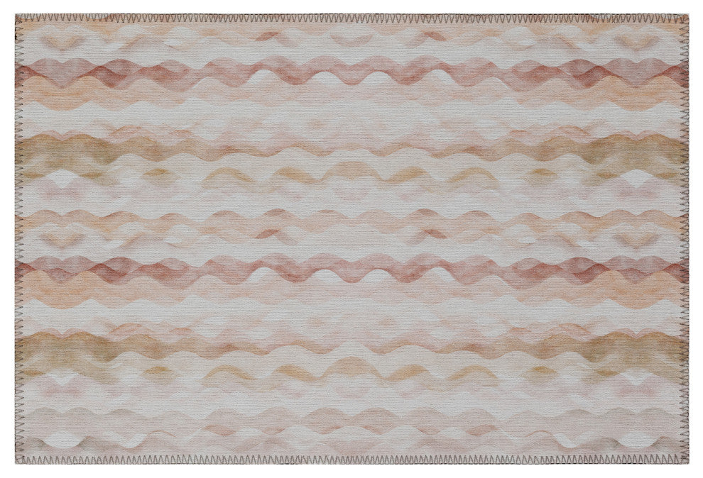 Indoor/Outdoor Seabreeze SZ16 Canyon Machine Washable 1'8" x 2'6" Rug