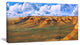 Plateau Ustyurt Panorama, Landscape Canvas Art Print, 40x20