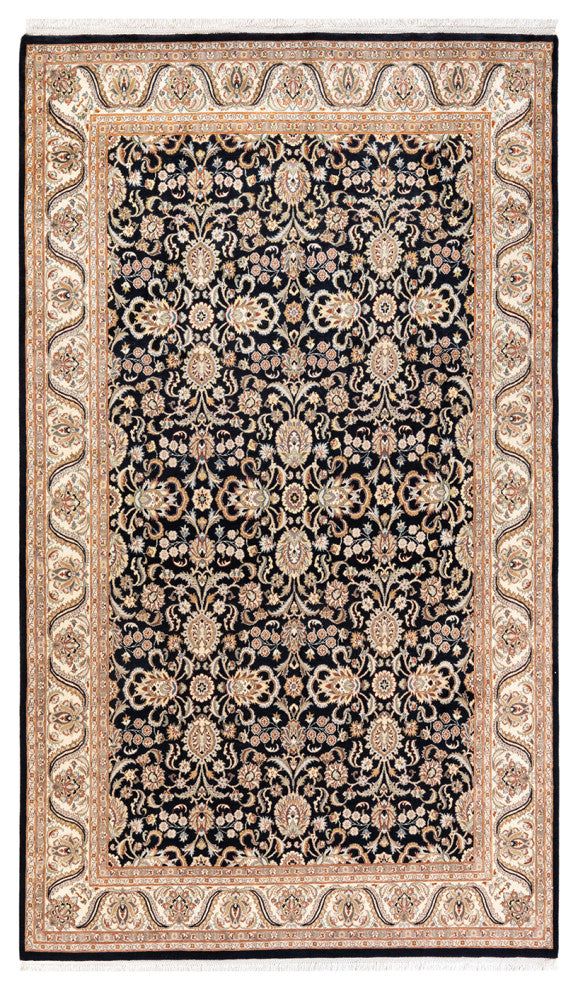 Mogul, One-of-a-Kind Hand-Knotted Area Rug Black, 5' 10 x 10' 3