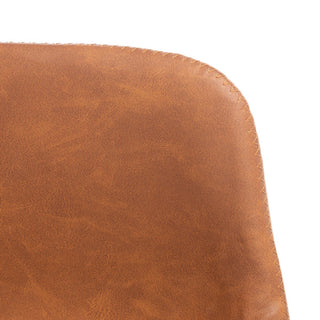 Safavieh Asena Counter Stool, Cigar/Black