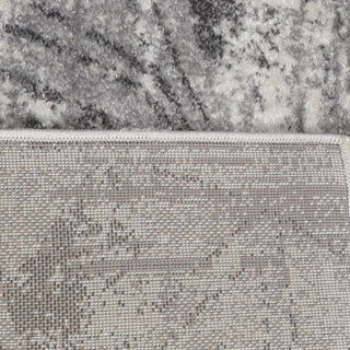 MACHINE MADE HEATSET POLYPROPYLENE AREA RUGS -Silver Ivory,Contemporary Design, [Rectangle] 9'x12'