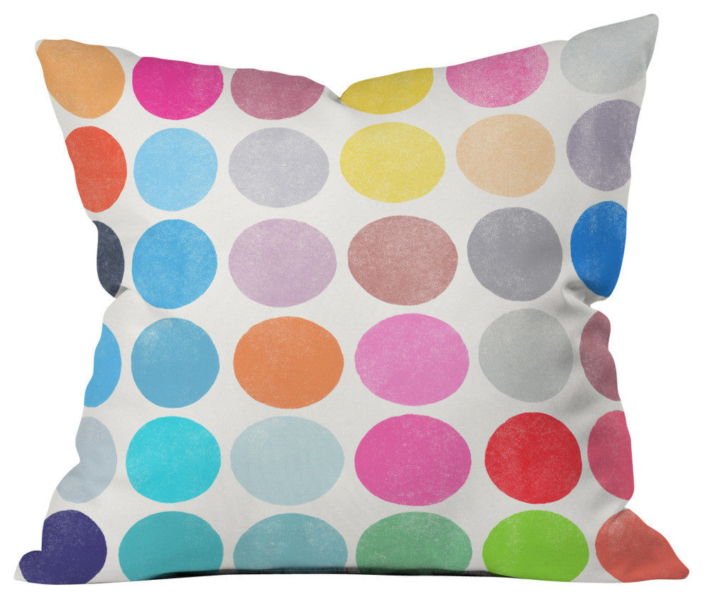 Garima Dhawan Colorplay 9 Outdoor Throw Pillow