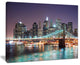 "New York City Manhattan Skyscrapers" Canvas Print40"x30"