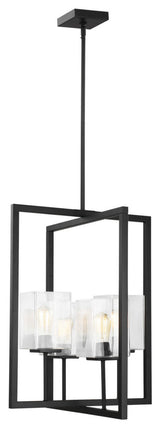 Mitte 4-Light Hall / Foyer, Midnight Black