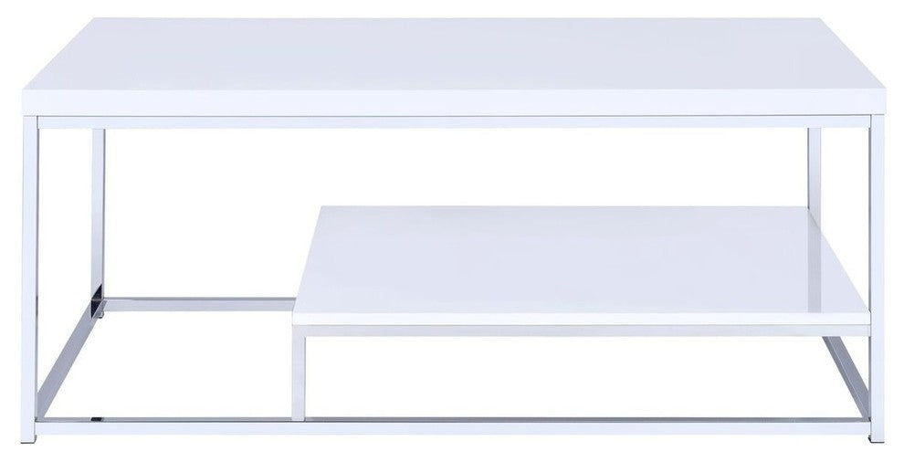 Lucia Cocktail Table, White