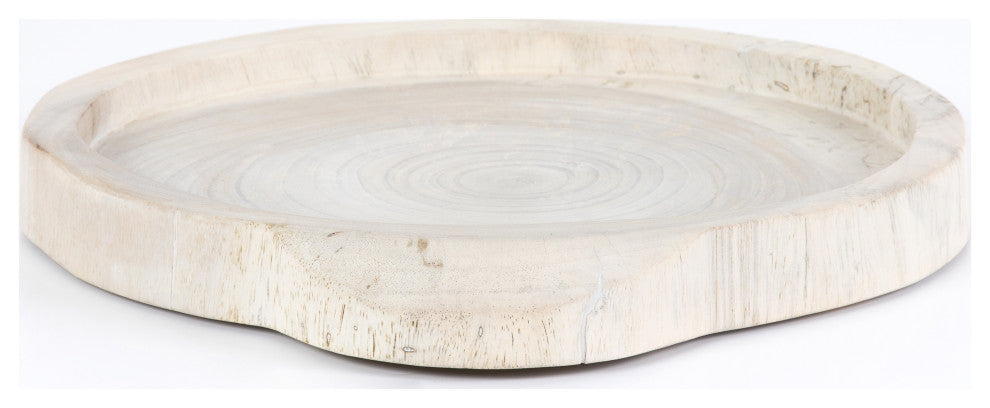 Tadeo Round Tray-Ivory