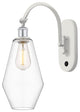 Innovations 518-1W-WPC-G652-7-LED 1-Light Sconce, White and Polished Chrome