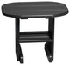 Poly End Table, Black