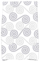 Rip Curl, Geometric Print Kitchen Towel, Gray