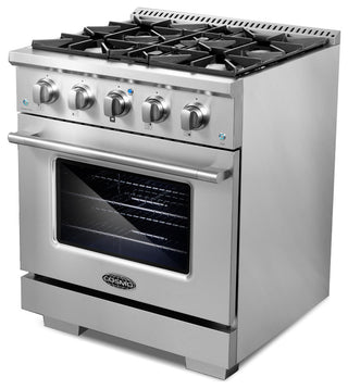 Cosmo 30" Freestanding Gas Range with 4 Italian Made Burners