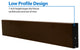 NUC-5 Series Selectable LED Under Cabinet Light, Oil Rubbed Bronze, 21.5