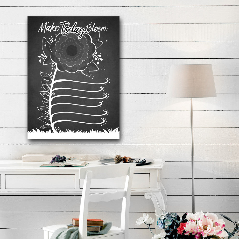 Ready2HangArt Pretty Dry Erase Weekly Calendar on ArtPlexi, 30"x20"