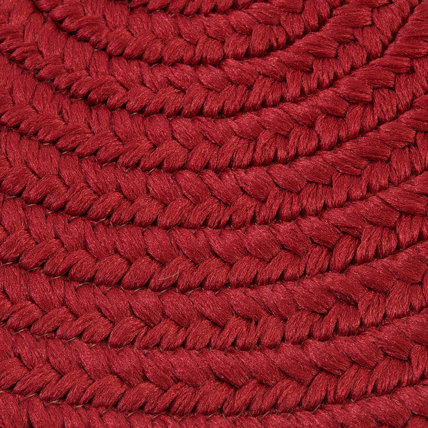 Colonial Mills Rug Reversible Flat-Braid, Oval Runner Red Runner, Oval