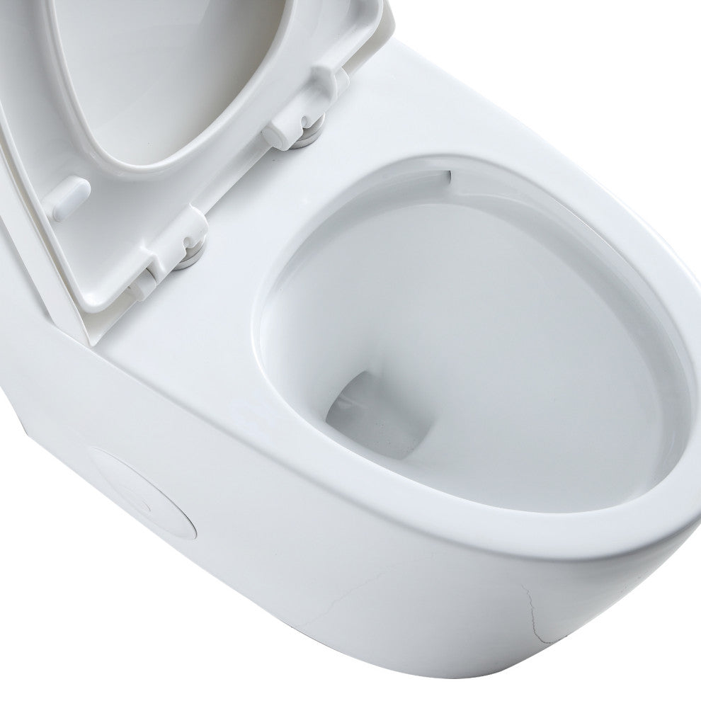 Savona Dual Flush Semi Elongated One-Piece Toilet
