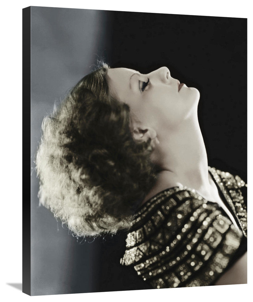 "Greta Garbo" Stretched Canvas Giclee by Hollywood Photo Archive, 24"x30"