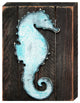 Seahorse Vintage Block