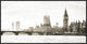 "View of The Houses of Parliament and Westminster Bridge" Artwork, 36"x18"