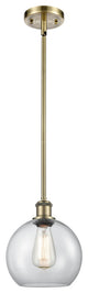 Innovations Lighting 516-1S-AB-G122-8 Athens 1 Light 8" Mini Pendant