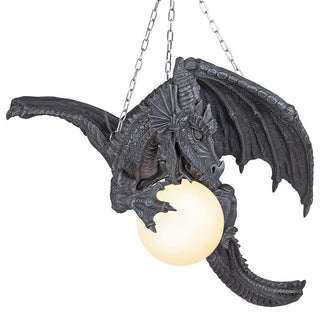 Design Toscano Nights Fury Dragon Lamp
