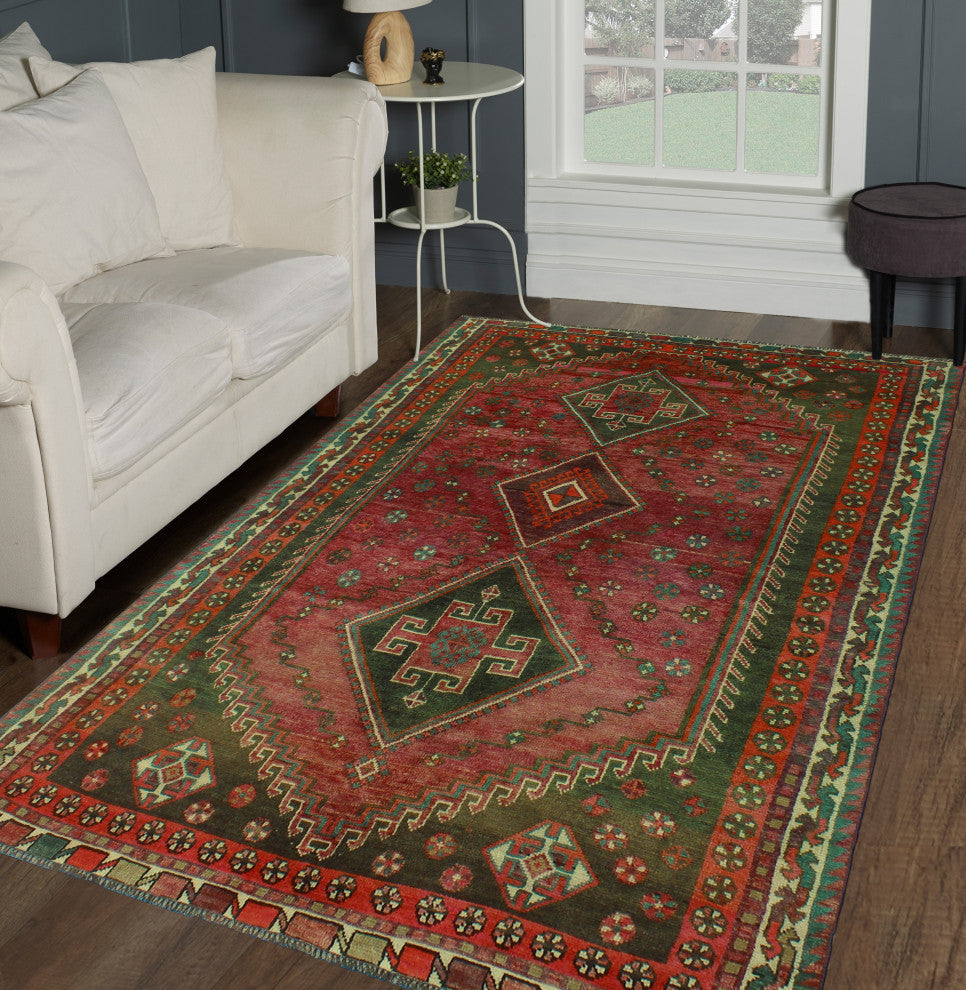 Semi-Antique Khanum Purple Rug