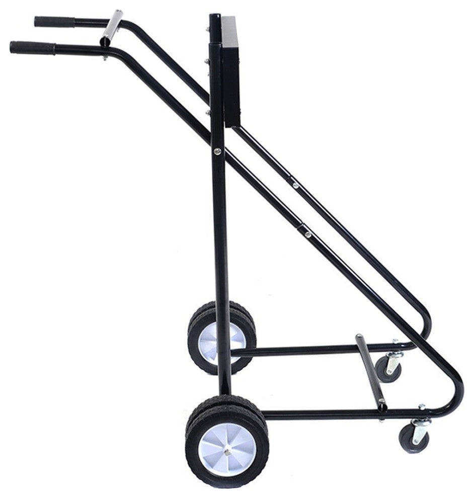 Costway 315 LBS Outboard Boat Motor Stand Carrier Cart Storage Pro Heavy Duty
