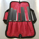 5 Pocket Knife Bag by Ergo Chef, Red