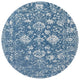 Ahgly Company Indoor Round Mid-Century Modern Area Rugs, 7' Round