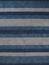 HAND KNOTTED LOOM WOOL ECO-FRIENDLY AREA RUGS-Rectangle,Blue,Contemporary, [Square] 10'x10'