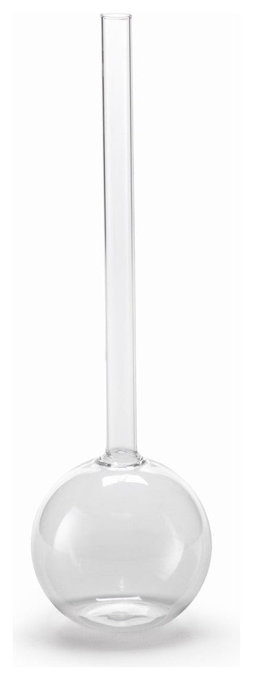 "Finley" 21.5" Tall Long Neck Vase, Ball Shaped