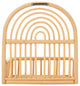 Rainbow Rattan Wall Shelf
