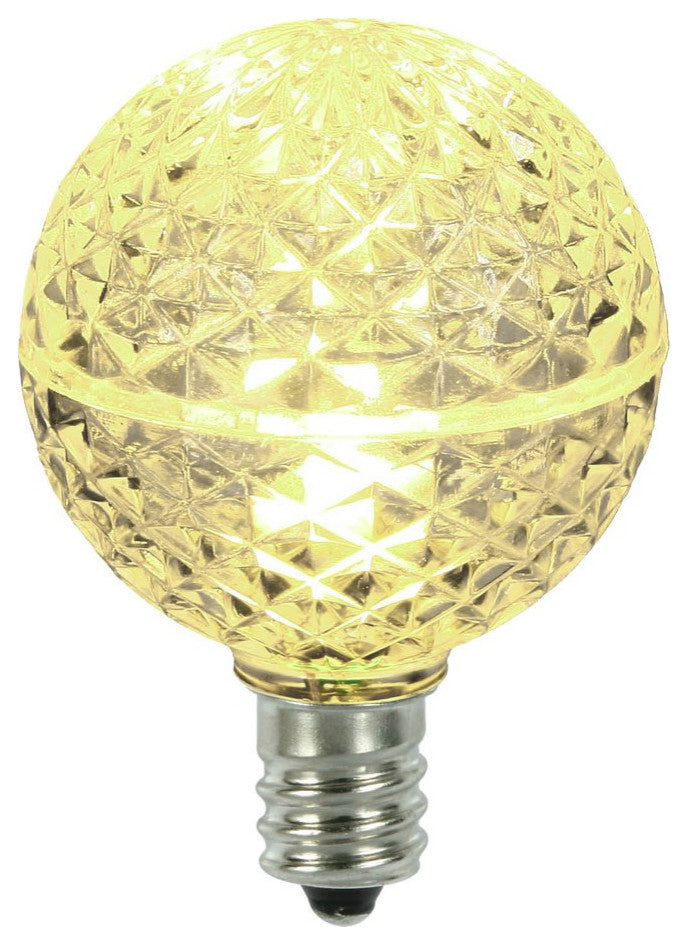Vickerman xLEDG41-25 G40 LED Warm White Replacement Bulb, Pack of 25