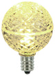 Vickerman xLEDG41-25 G40 LED Warm White Replacement Bulb, Pack of 25