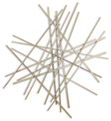 Avalon abstract, gold bar and panel wall dÃ©cor piece