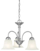 Thomas Lighting SL881278 Riva Pendant Brushed Nickel 3X100W 120V