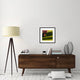 "Green Fields" Framed Digital Print by Piotr (Bax) Krol, 24x24"