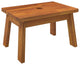 vidaXL Step Stool Plant Stool for Outdoor Bathroom Living Room Solid Wood Acacia
