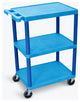 Flat Shelf Cart 3 Shelves