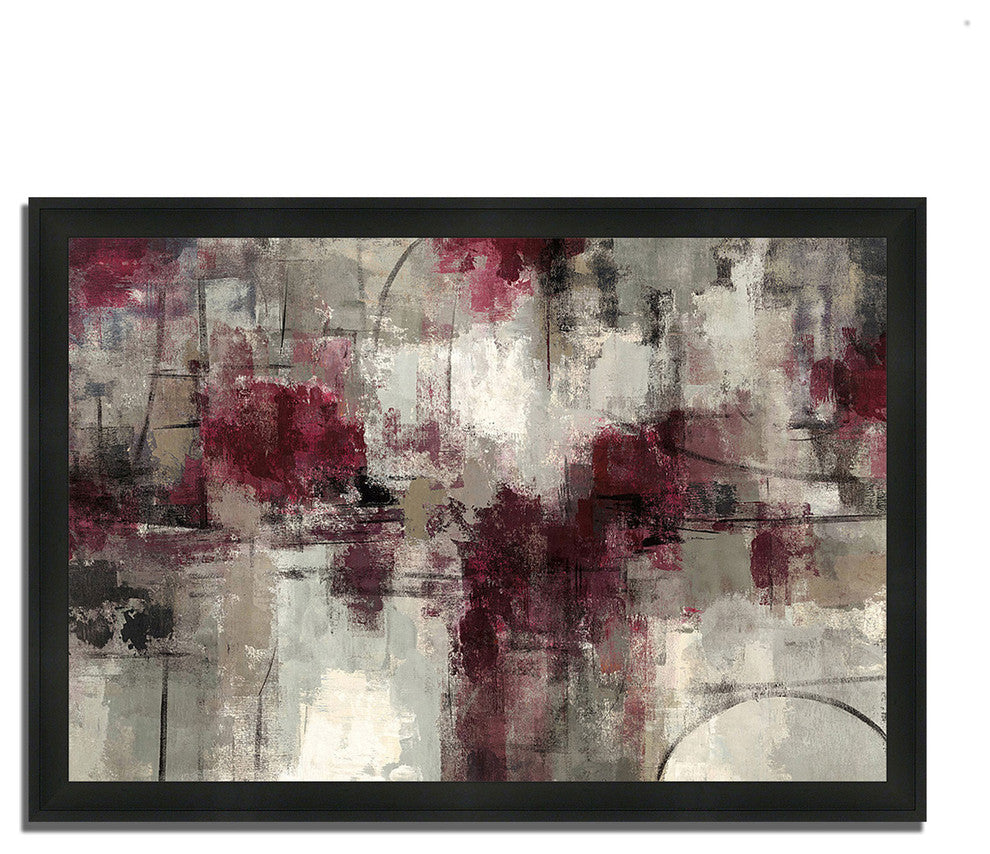 "Stone Gardens" By Silvia Vassileva, Framed Painting Print, Ready To Hang
