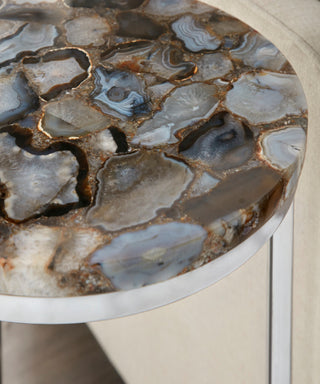 Onyx Agate Top Nesting Table