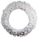 3' White Sequoia Wreath