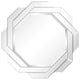 Interlaced Round Beveled Framed Wall Mirror, Mom-30020-3434