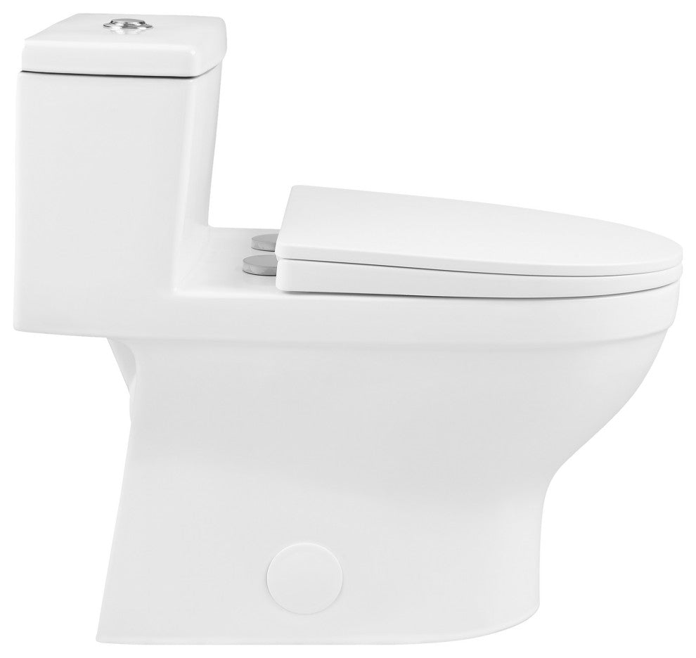 Clichy One-Piece Elongated Toilet Dual-Flush 1.1/1.6 gpf