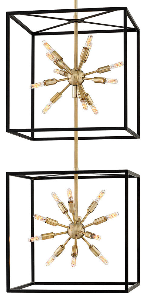 Hinkley Aros Large Open Frame Pendant, Black*