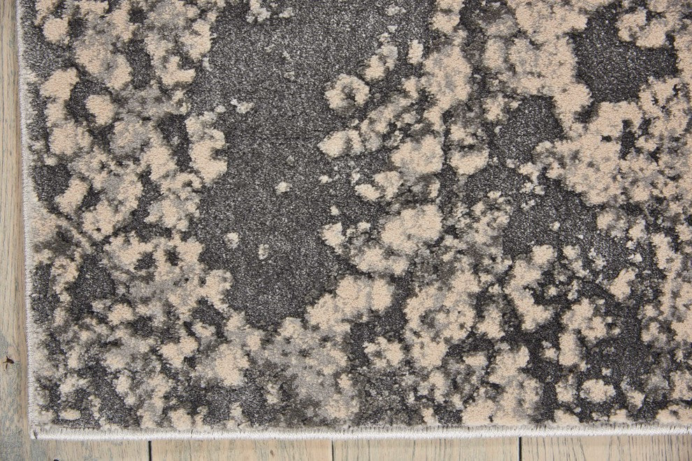 Kathy Ireland Heritage Gray Area Rug By Nourison, 5'2"x7'3"