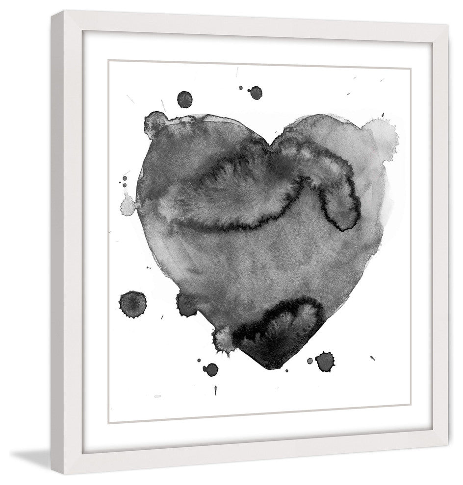 "Heart of Sadness" Framed Art Print